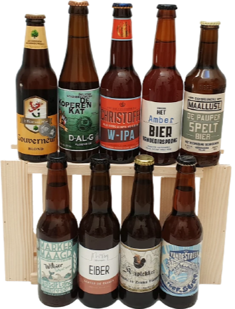 Bierpakket 9 streekbieren Nederland